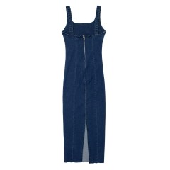 Denim Strap Dress