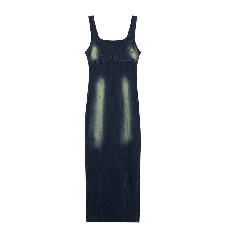 Denim Strap Dress