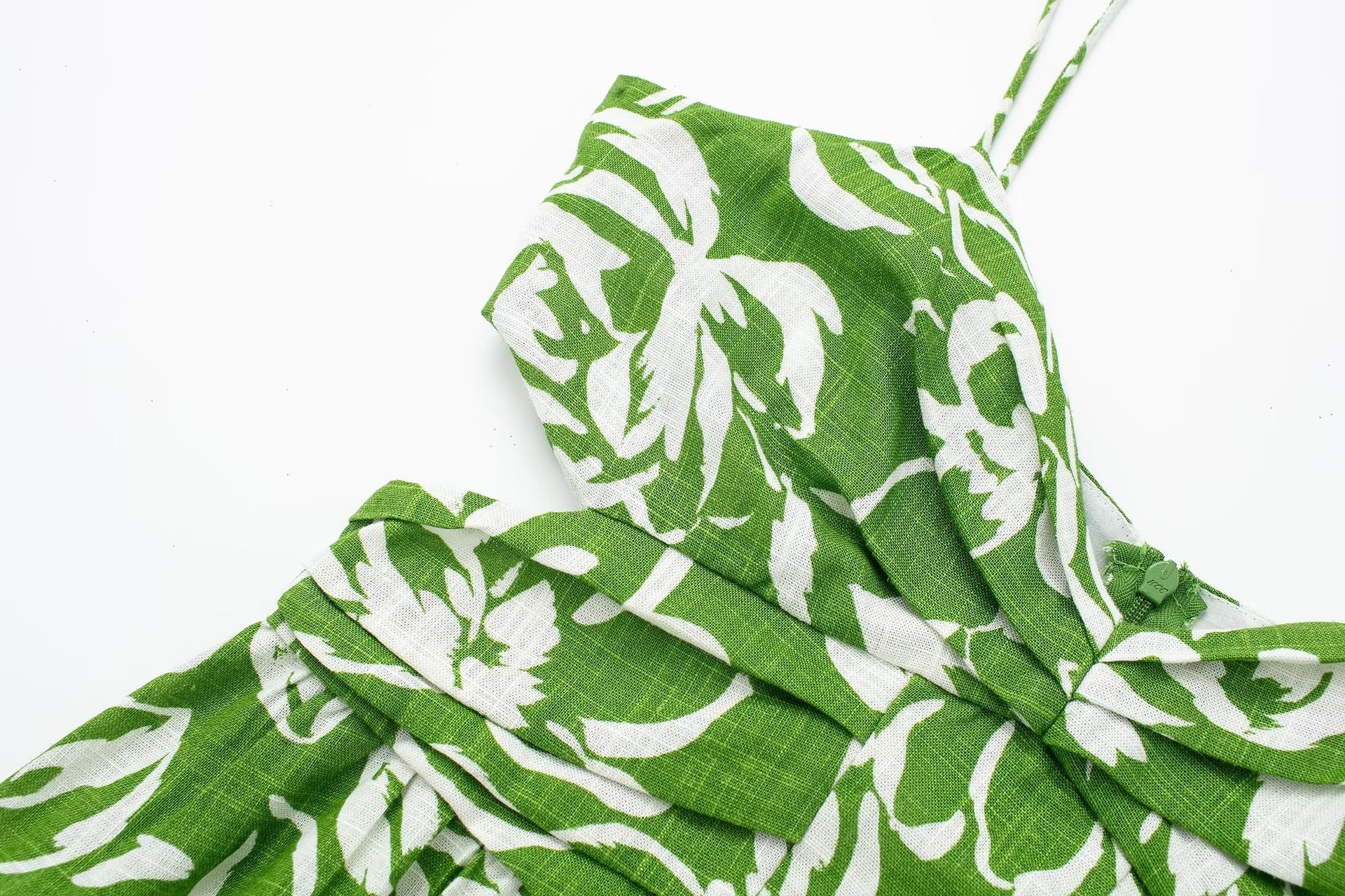 Printed Midi Strap Dress