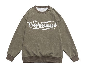 Round Neck Baseball Top