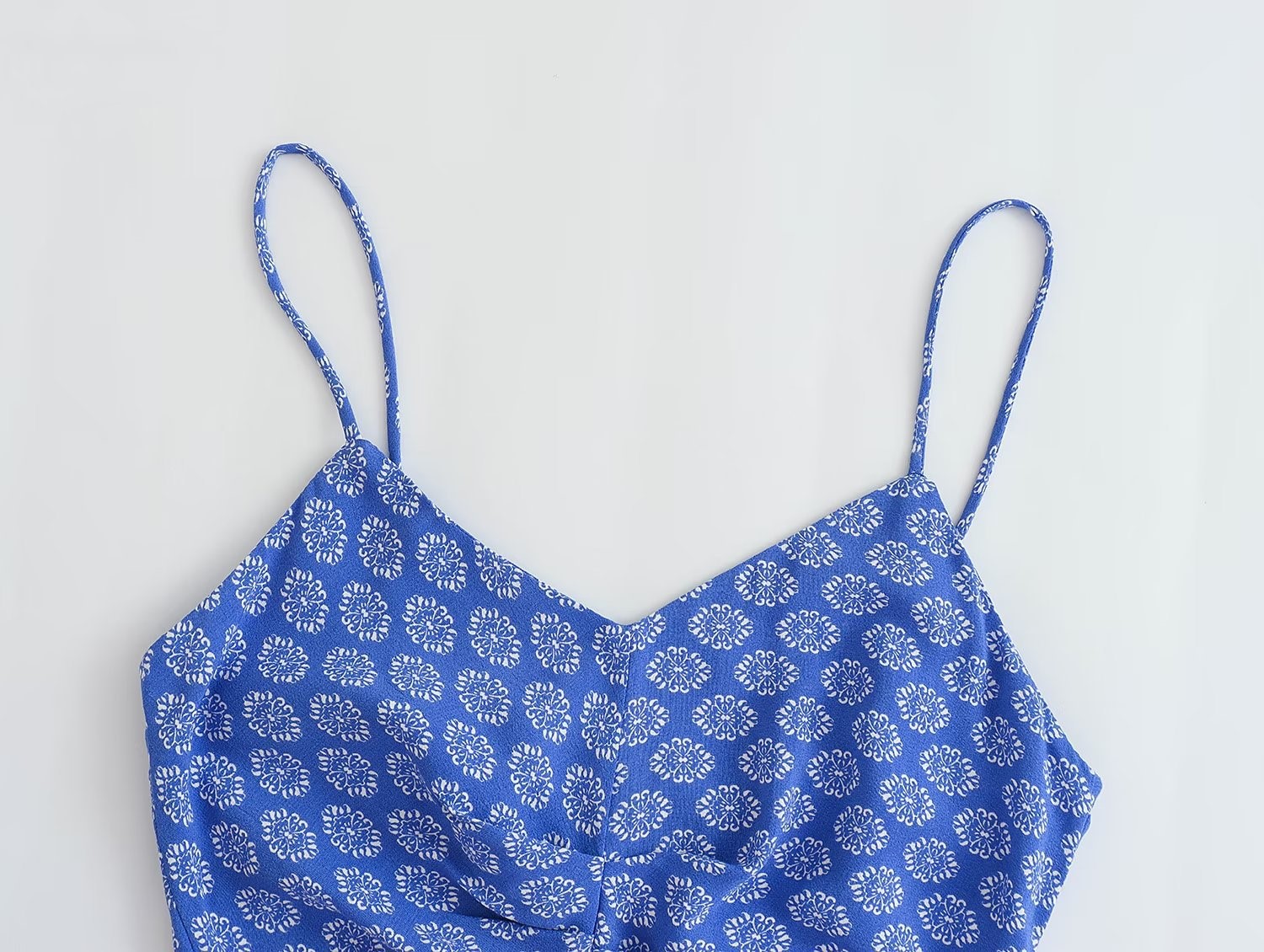 Printed Strap Dress