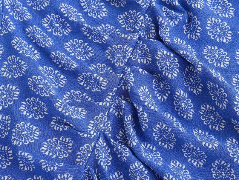 Printed Strap Dress
