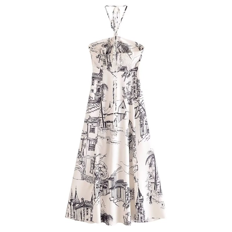 Printed Dress