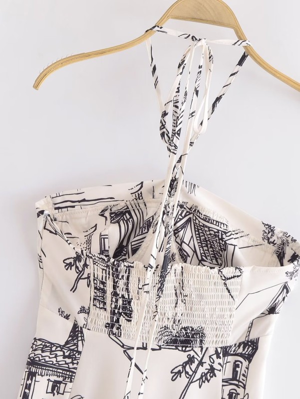 Printed Dress
