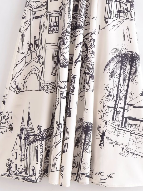 Printed Dress