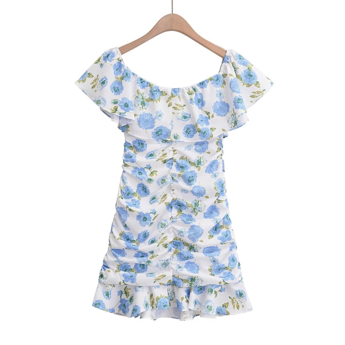 Printed Mini Dress