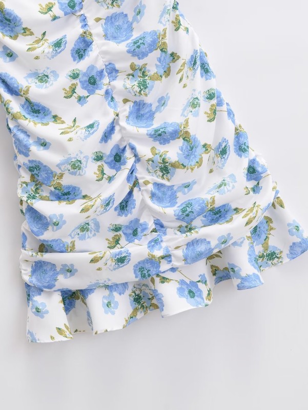 Printed Mini Dress