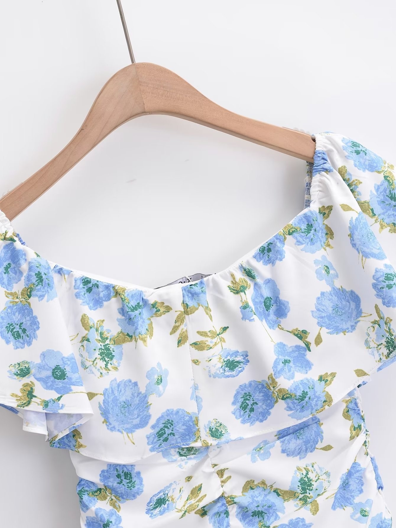 Printed Mini Dress