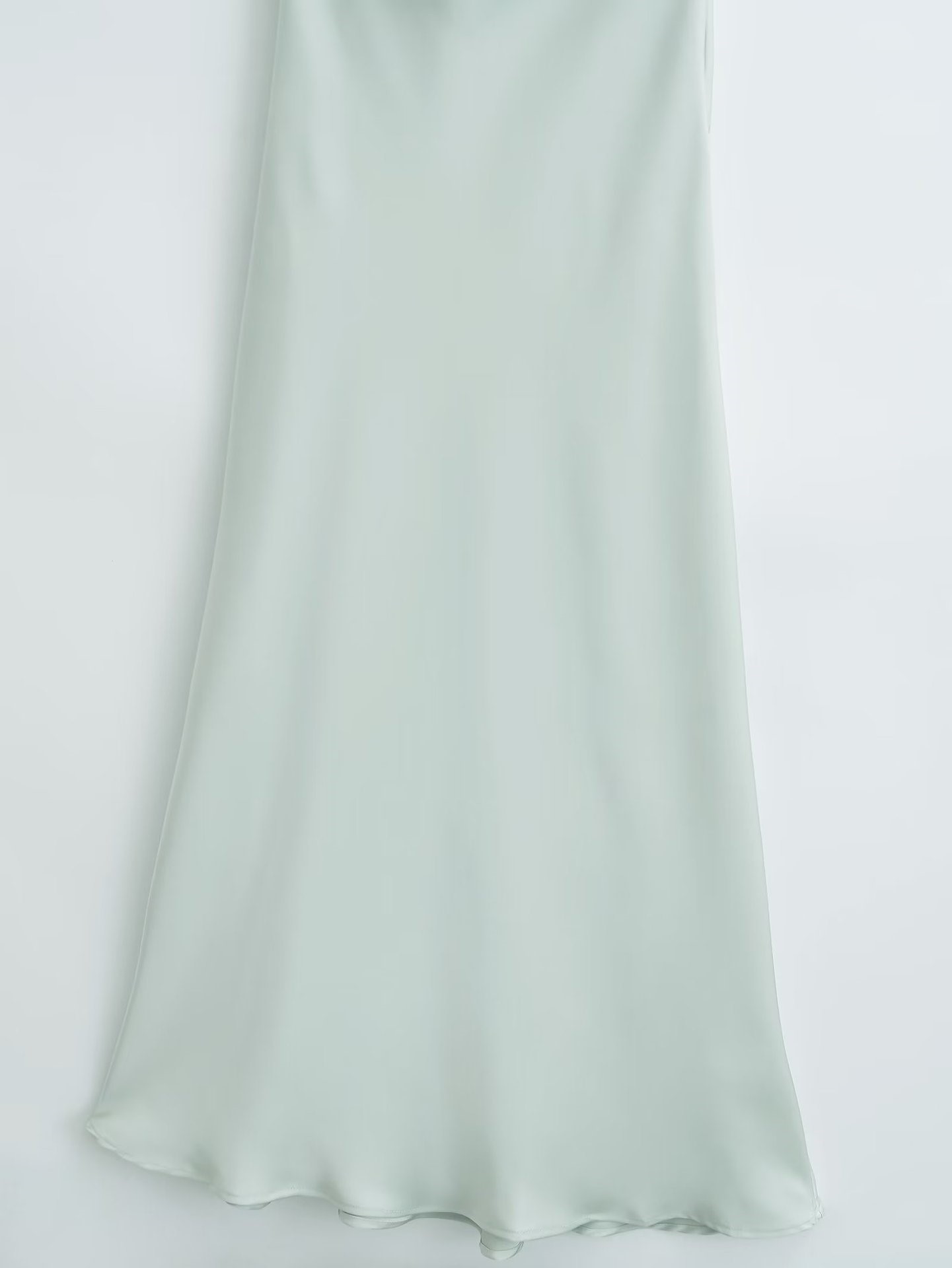 Silk Satin Suspender Dress