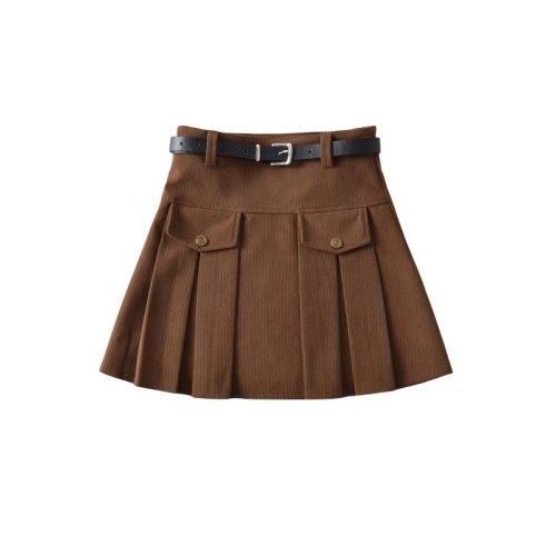 A-line Corduroy Skirt