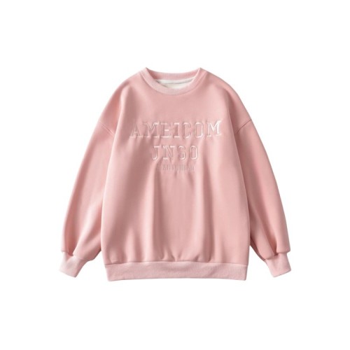 Letter Embroidered Sweater