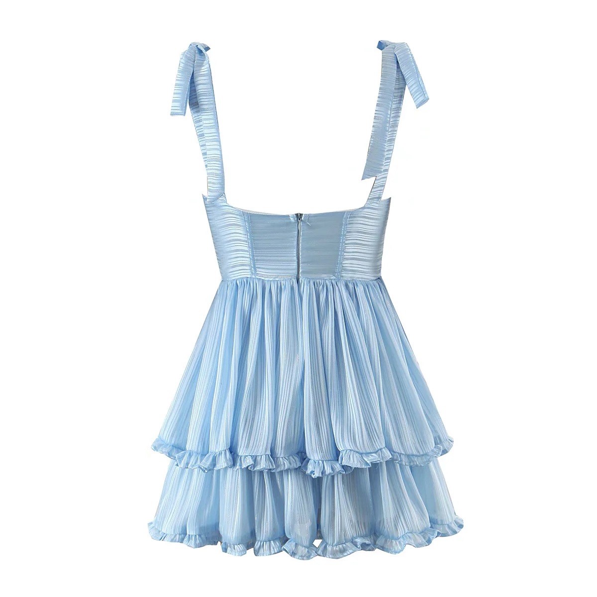 Chiffon Printed Strap Dress