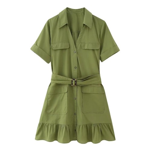 Belt Carved Dress