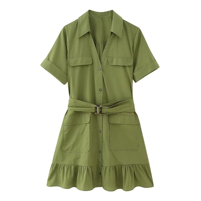 Belt Carved Dress