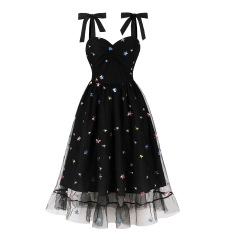 Mesh strapless dress