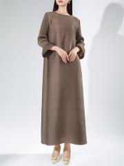 High-end pleated dress