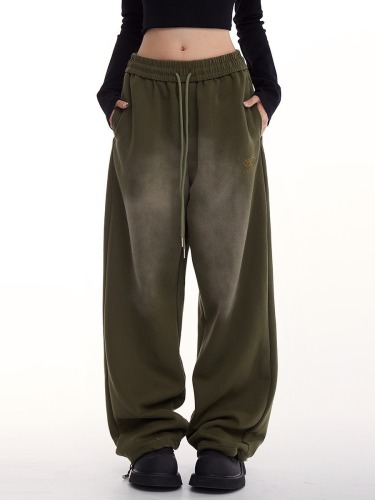 Retro hip hop jazz dance straight leg casual pants