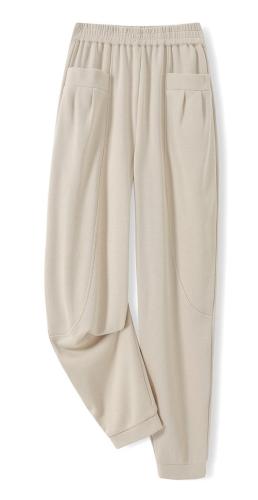 New fashion casual high-waisted slim radish pants