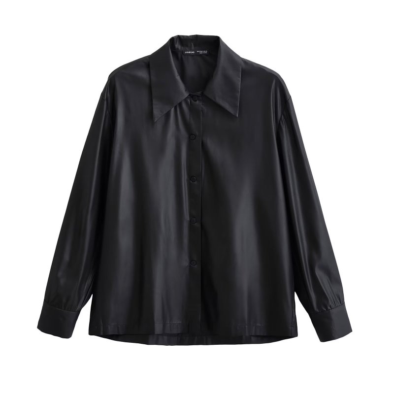 Long-sleeved casual cardigan shirt