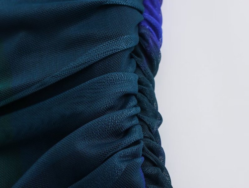 Halter dress Mesh skirt