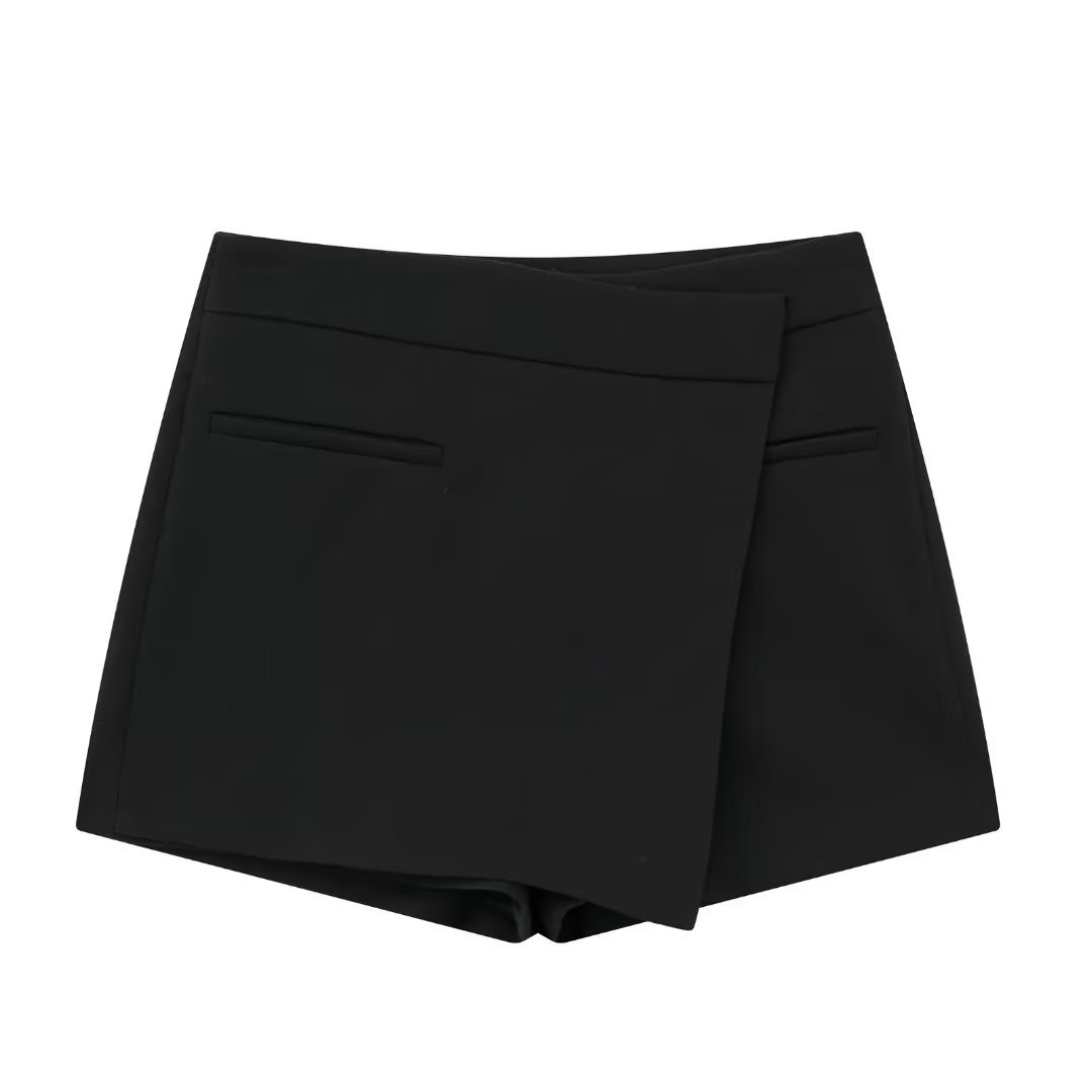 Slacks and shorts skirt
