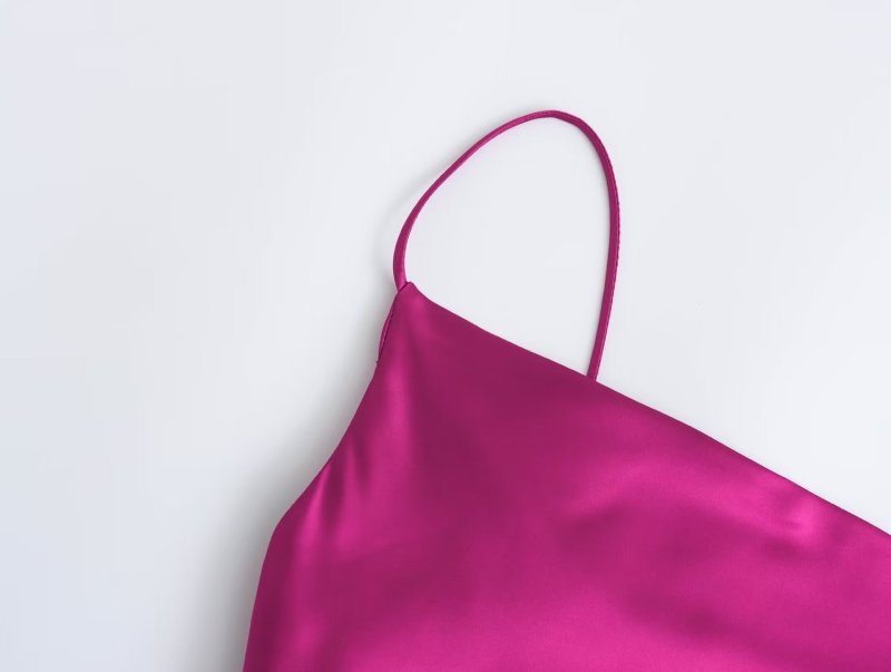 Satin dress slip dress evening dress