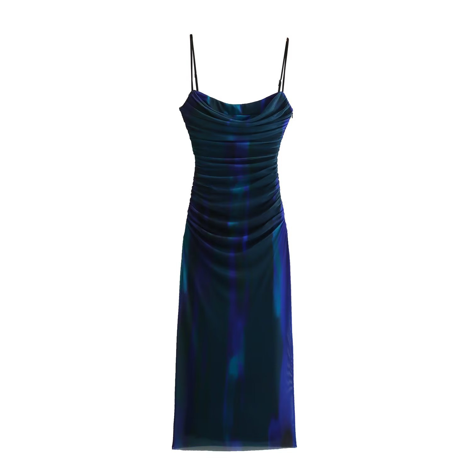 Halter dress Mesh skirt