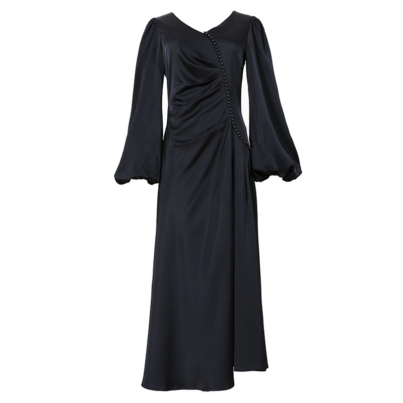 Beaded waist slimming dress