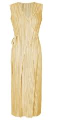 Loose pleated light dress