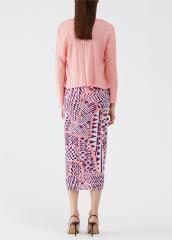 Slim temperament Miyake base dress