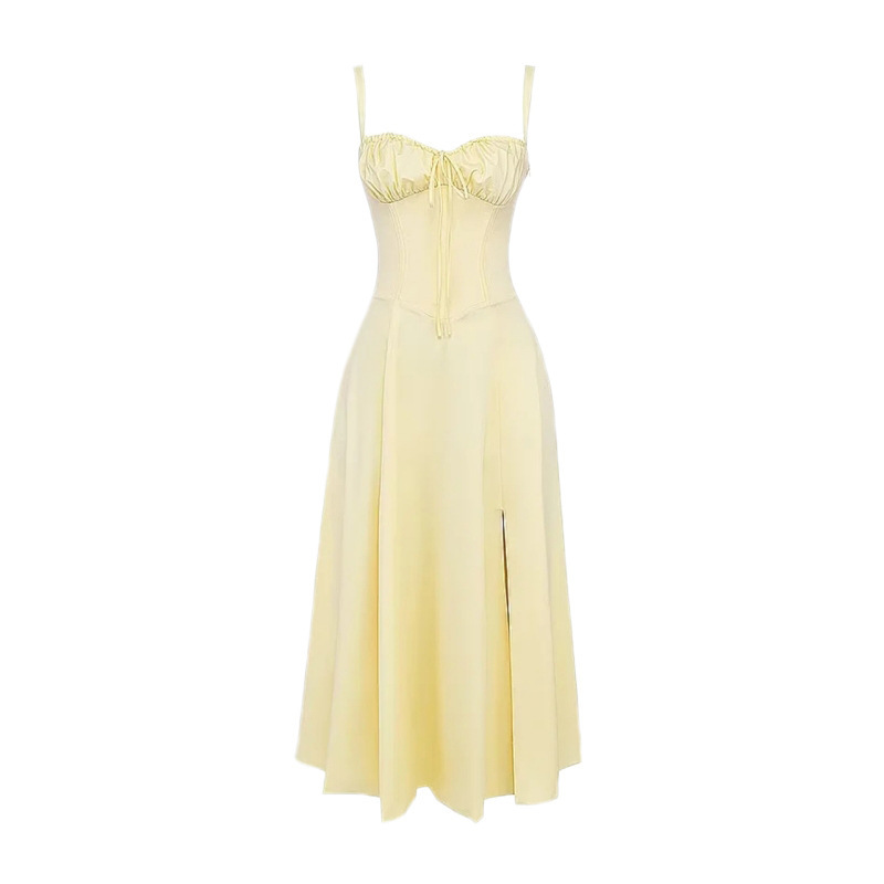 Seaside holiday slip dress