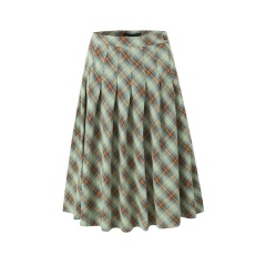 Vintage low-waisted midriff skirt