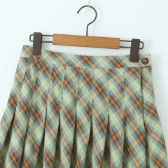 Vintage low-waisted midriff skirt