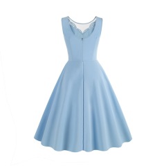 Lace sleeveless dress