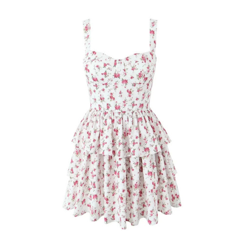Age-reducing floral slip dress