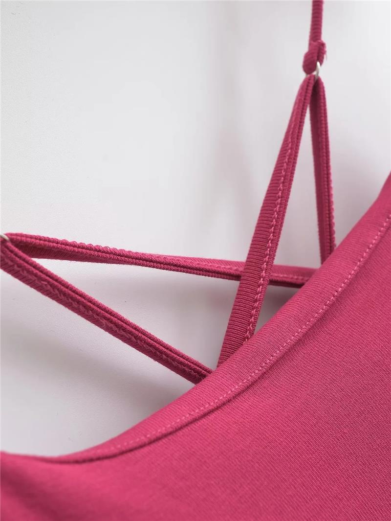 Sexy cross backless tight wrap hip halter fishtail dress