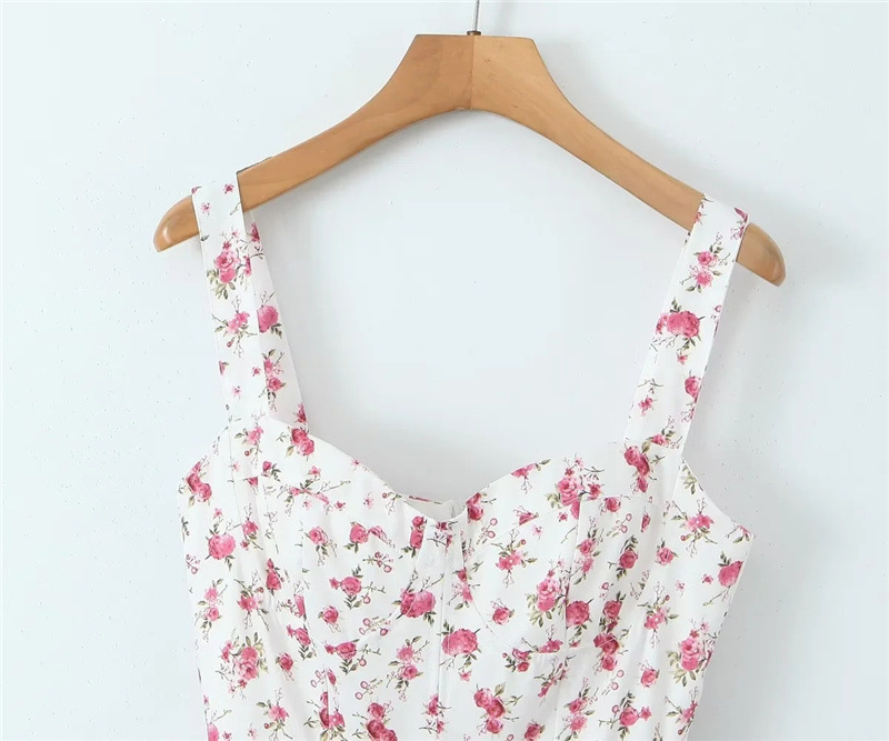 Age-reducing floral slip dress