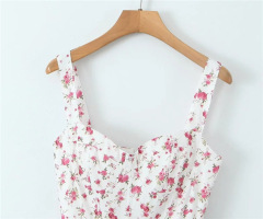 Age-reducing floral slip dress
