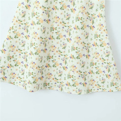 Sweet lace square neck dress