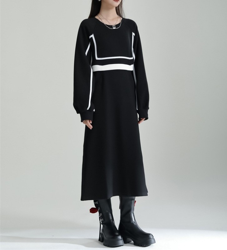 Black hoodie dress