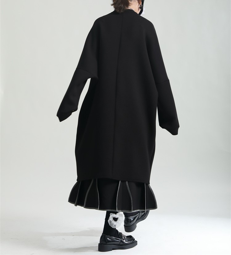 Loose fitting hoodie long sleeved skirt