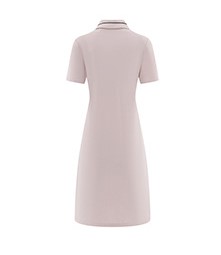 Short sleeved POLO dress for women