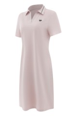 Short sleeved POLO dress for women