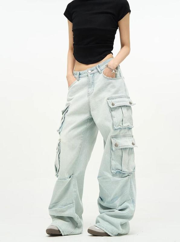 Multi pocket workwear pants