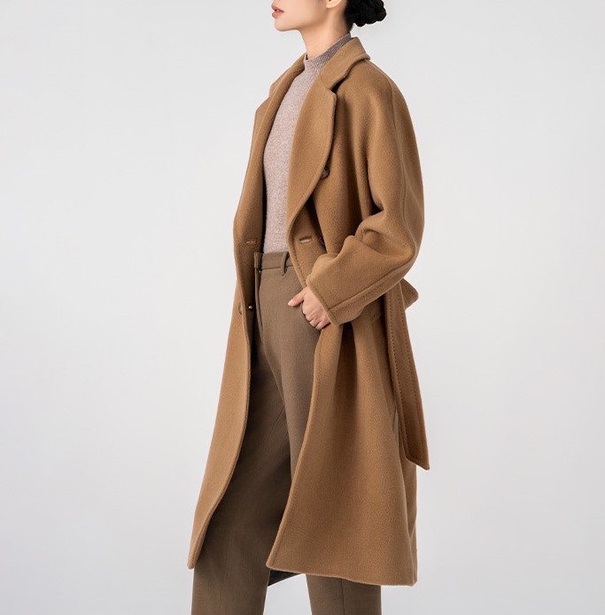 Cashmere coat jacket