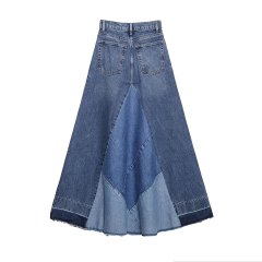 Street patchwork skirt