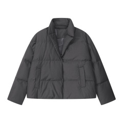 Goose down short down jacket