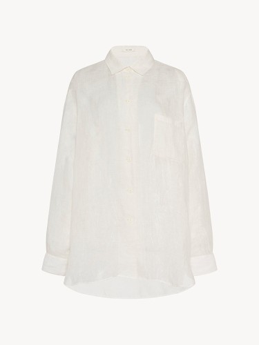 Linen long sleeved lightweight shirt