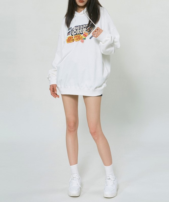 Retro couple hoodie