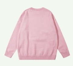 Cartoon autumn and winter couple knitted sweater